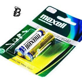 تصویر باتری قلمی آلکالاین مکسل Maxell Alkaline pen battery