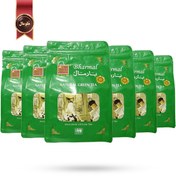 تصویر چای بارمال bharmal مدل چای سبز طبیعی natural green tea وزن 250 گرم بسته 6 عددی 