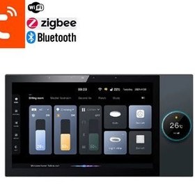 تصویر تاچ-پنل و هاب‌زیگبی 10inch Tuya 