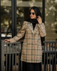 تصویر پالتو چهارخونه سوئیت 