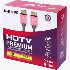 تصویر کابل HDMI فیلیپس مدل 4K Ultra طول 1.5 متر 