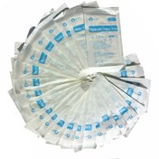 تصویر دستکش جراحی لاتکس بدون پودر سایز 7.5 استریل بسته 25 جفتی Sterile Latex Surgical Gloves