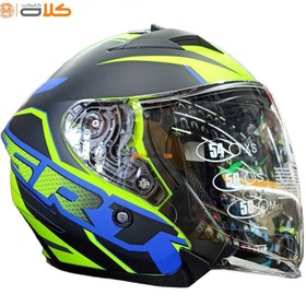 تصویر کلاه کاسکت راپیدو Motorcycle helmet without jaw BPH SRT