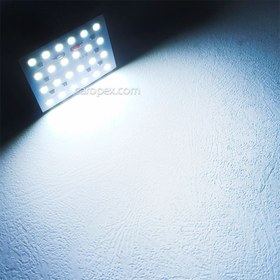 تصویر لامپ سقفی خودرو 24 ال ای دی پاور 