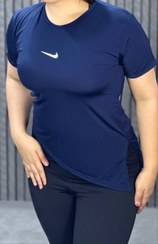 تصویر تیشرت هلال - سرمه ای 