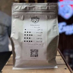 تصویر دانه قهوه کلمبیا و برزیل 100 عربیکا 