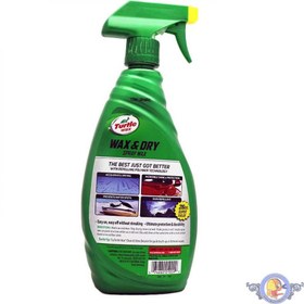 تصویر اسپری ابگریز بدنه ترتل وکس wax and dry TURTLEWAX