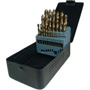 تصویر ست جعبه مته آهن کبالت دار 25 عددی TIKER 