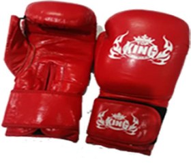 تصویر دستکش بوکس چرم King کد ۱۱۳ 