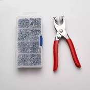 تصویر دکمه زن نوزادی به همراه 100 عدد دکمه 