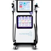 تصویر سوپر فشیال آلیس ٧ کاره موتور سنگین Alice Super Bubble 7 In 1 7 in 1 Multifunction Alice Super Bubble Jet Peel Oxygen Spray Facial Therapy Machine for Skin Care