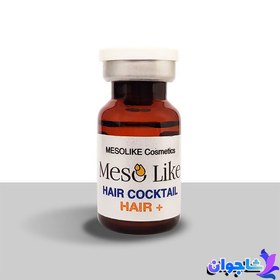 تصویر کوکتل تقویت مو سر هیر پلاس مزولایک Hair+ Mesolike Hair+ hair strengthening cocktail