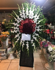 تصویر تاج گل ترحیم کد 827 