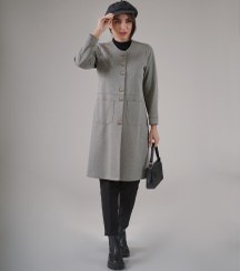 تصویر مانتو پاییزه دیور زنانه بلند manto paeze bolnad zananeh