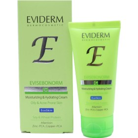 تصویر کرم آبرسان پوست چرب اوی سبونورم اویدرم 50 میلی لیتر Eviderm EviSebonorm oily skin moisturizing cream 50 ml