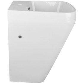 تصویر روشویی پایه سرخود کرون مروارید crown Half Pedestal Wash Basin