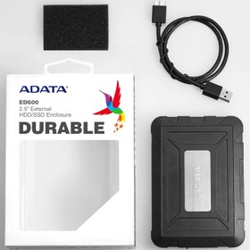 تصویر هارد اکسترنال ADATA مدل ED600 ظرفیت 320GB 