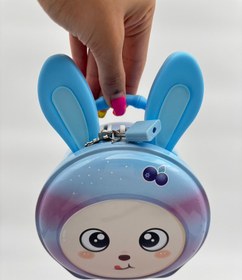 تصویر قلک فلزی خرگوش آبی 263 