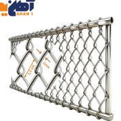 تصویر توری حصاری مفتول ۲ چشمه ۵/۵ وزن ۰.۹۴۵ کیلوگرم 