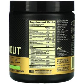تصویر مکمل پمپ گلد ۳۰۰ گرمی Optimum Gold Standard Pre-Workout