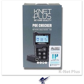 تصویر تستر کابل شبکه Rj45 کی نت پلاس KP-T80 K-Net Plus Rj45 Link Tester KP-T80