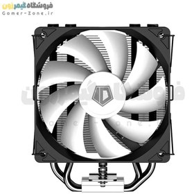 تصویر خنک کننده پردازنده آی دی کولینگ مدل ID-COOLING SE-35 ARGB - 4 Heatpipes CPU Air Cooler 