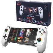 تصویر دسته بازی موبایلی بی سیم تسکو مدل TG140W رنگ سفید (با گارانتی 18 ماهه توسن سیستم شرق) TSCO TG 140W Wireless Game PAD