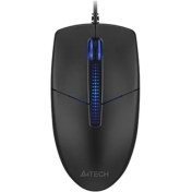 تصویر ماوس ای فورتک مدل N530S با سیم 