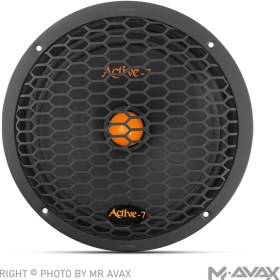 تصویر میدرنج ۸ اینچ خودرو اکتیو ۷ (ACTIVE 7) مدل AC 8-33T Midrange 8 Inch ACTIVE AC 8-33T