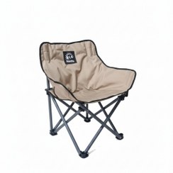 تصویر صندلی تاشو کایلاش مدل آلفا رنگ کرم 