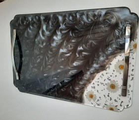 تصویر سینی پذیرایی Serving tray