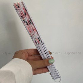 تصویر بادبزن طرح دار کد A425 