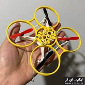 تصویر فریم ( بدنه پلاستیکی ) مینی کوادکوپتر مدل Micro 107 Noob-Copter با قابلیت نصب موتور کورلس مدل 8520 / قطر موتور 8.5 میلی متر / وزن سازه 20 گرم 