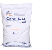 تصویر اسید سیتریک آبدار 25کیلویی ttcaچین 