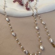 تصویر نیم ست مرواریدی 