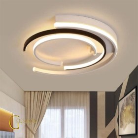 تصویر چراغ سقفی نیم دایره 