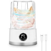تصویر مینی ماشین لباسشویی شارژی قابل حمل مسنیم | لباسشویی ۱ لیتری تک مخزنه مدل MSNWASH1LWH 