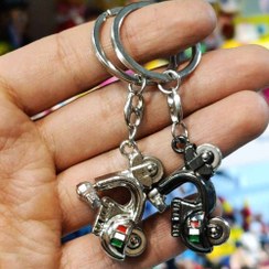 تصویر جاکلیدی فلزی موتور وسپا 