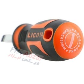 تصویر پیچ گوشتی مشتی دو سو لیکوتا مدل ASD-5303865 LICOTA SCREWDRIVER -6 5X38MM ASD-5303865-HT