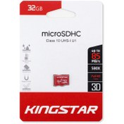 تصویر کارت حافظه microSDHC کینگ استار مدل 580X کلاس 10 ظرفیت 32 گیگابایت 