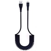 تصویر کابل شارژ فنری میکرو XKIN XK-X106 XKIN Micro cable Charging Data XK-X105