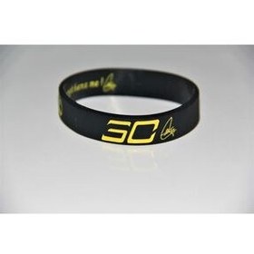 تصویر مچ بند بسکتبال دستبند NBA سیاه گلدن استیت وریرز با پرتره PurpleJam 