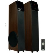 تصویر اسپیکر خانگی تسکو 2040 TS TSCO TS 2040 Wireless Speaker