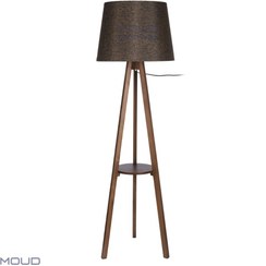 تصویر آباژور ایستاده چوبیM414 (موعود) فیلم طریقه کریستال زدن آباژور ایستاده در توضیحات 