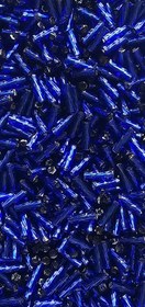 تصویر ملیله کامل پیچ آبی تیره 