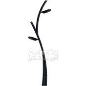 تصویر پایه چراغ خیابانی طرح نهال توسکا دو طرفه (3/5 متری) سری A 