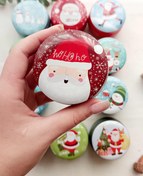 تصویر قوطی فلزی گرد کوچک 