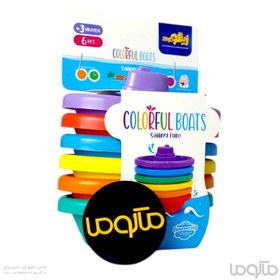 تصویر قایق های رنگی رنگی زینگو 
