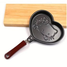 تصویر ماهی تابه طرح کیتی 