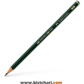 تصویر مداد طراحی 3B مدل Castell 9000 برند فابر کاستل Faber Castell 